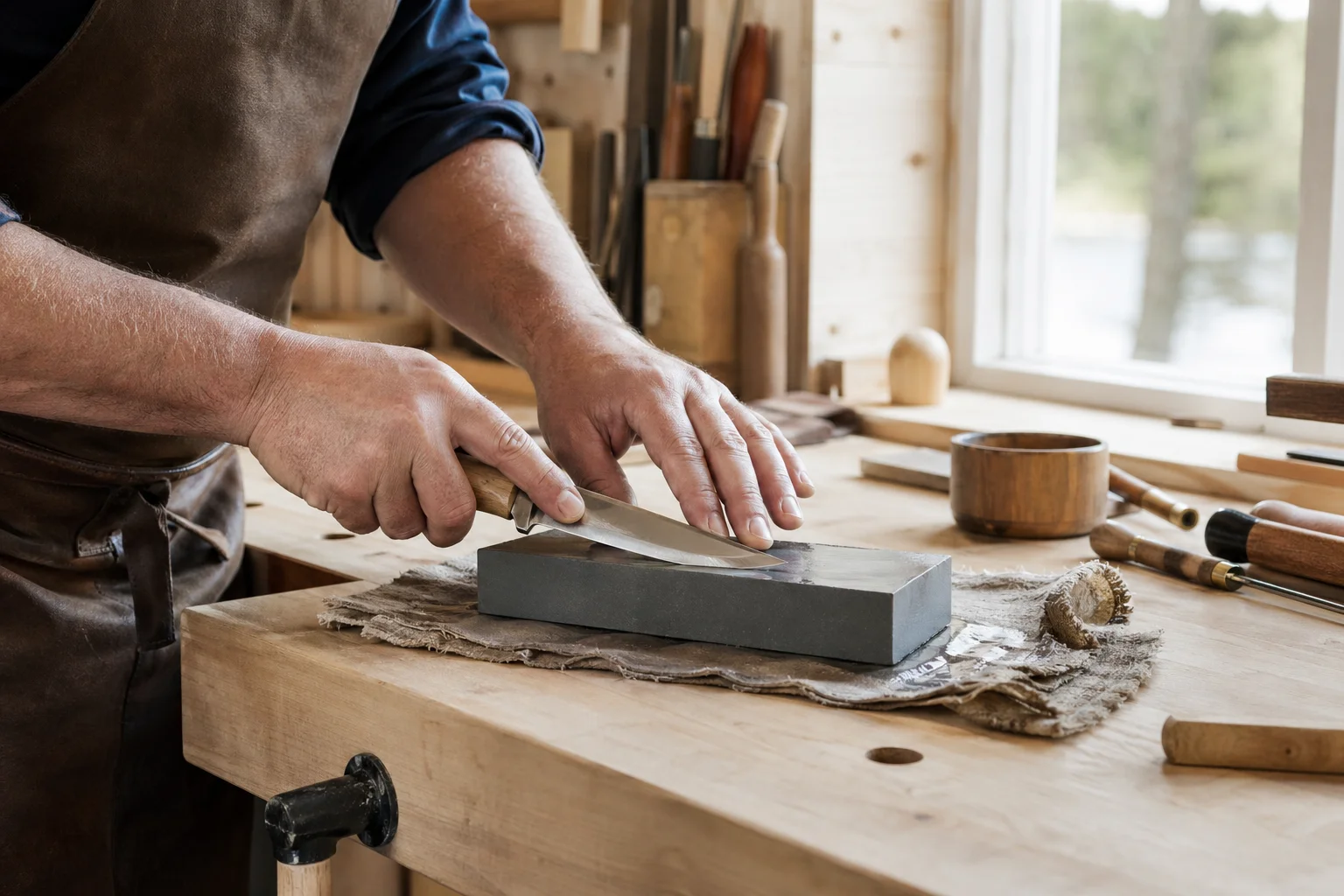 Tour à meuler et affûteur Swedish workshop outil