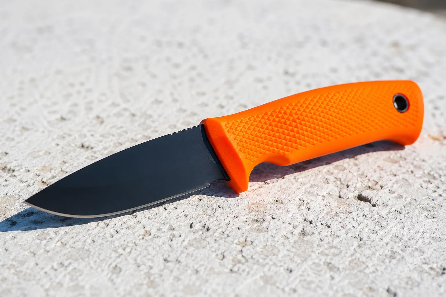 Série Orange Morakniv : manche haute visibilité sur lame sombre, bannière d’article