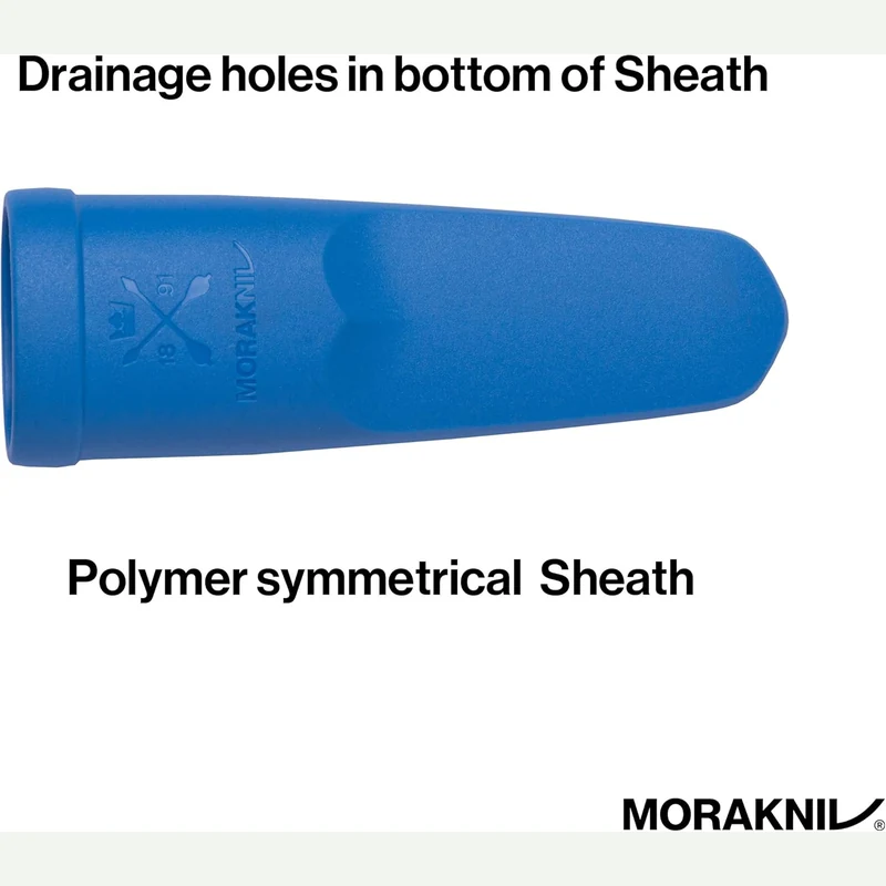 Mora Eldris bleu, format compact pour coupes rapides