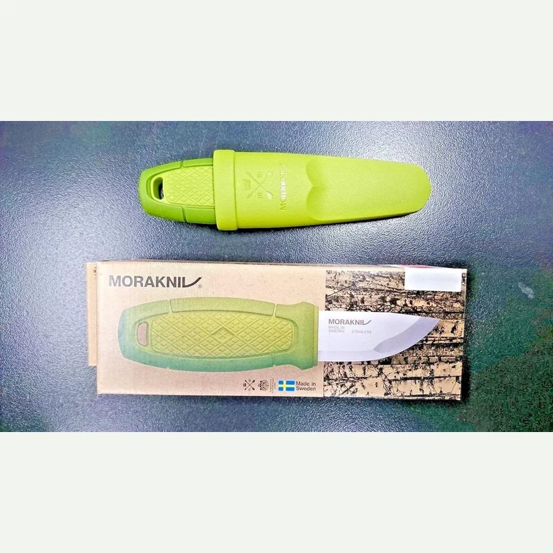 Mora Eldris vert, mini poignard outdoor avec fourreau